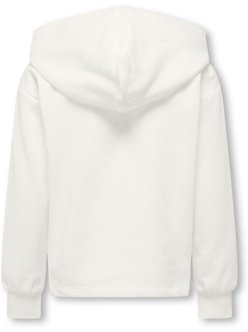ONLY Wendy Ecru Meisjes Sweatshirt Ecru - Kiabi
