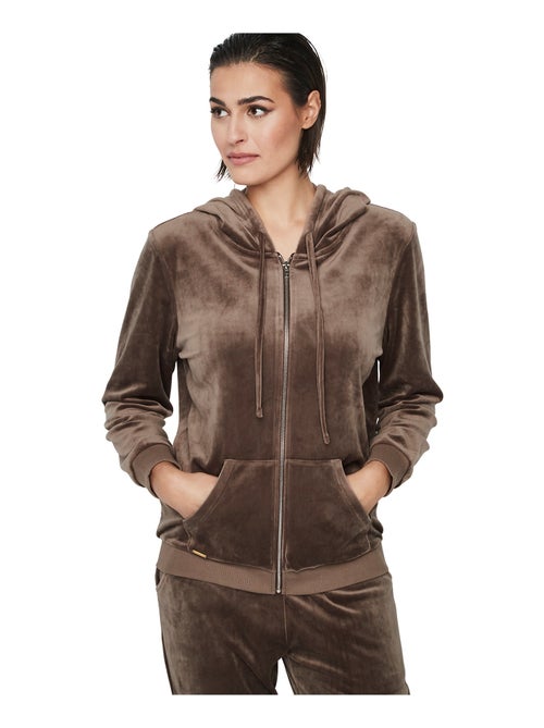 Ontspannende pyjamabroek jas met capuchon en ritssluiting p115 sport - Kiabi Ontspannende pyjamabroek jas met capuchon en ritssluiting p115 sport - Kiabi