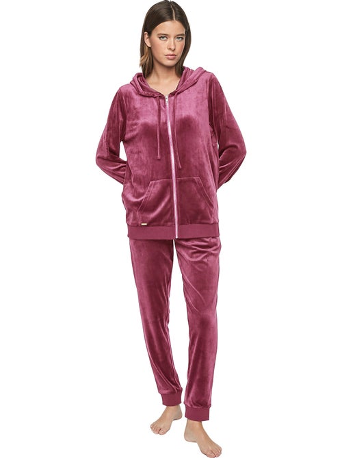 Ontspannende pyjamabroek jas met capuchon en ritssluiting p115 sport - Kiabi Ontspannende pyjamabroek jas met capuchon en ritssluiting p115 sport - Kiabi