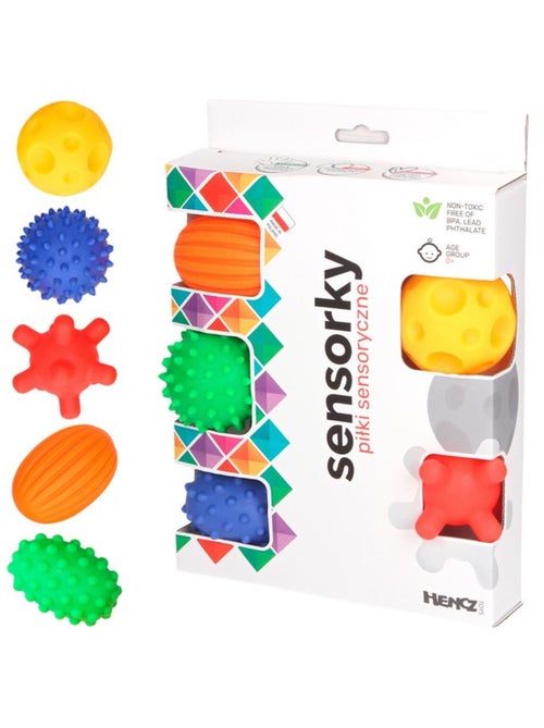 Ontwikkelingsspeelgoed – montessori sensorische ballen - Kiabi