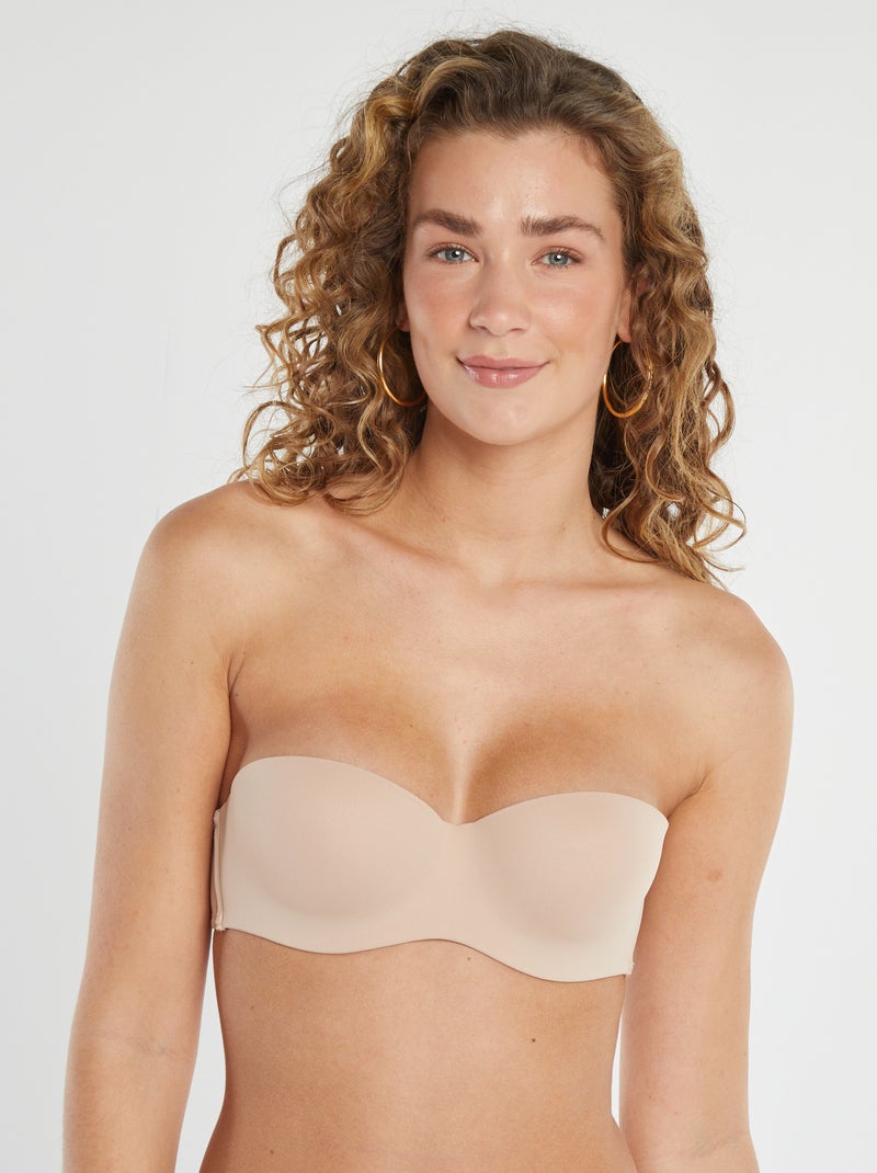 Onzichtbare bandeaubeha Rose - Kiabi