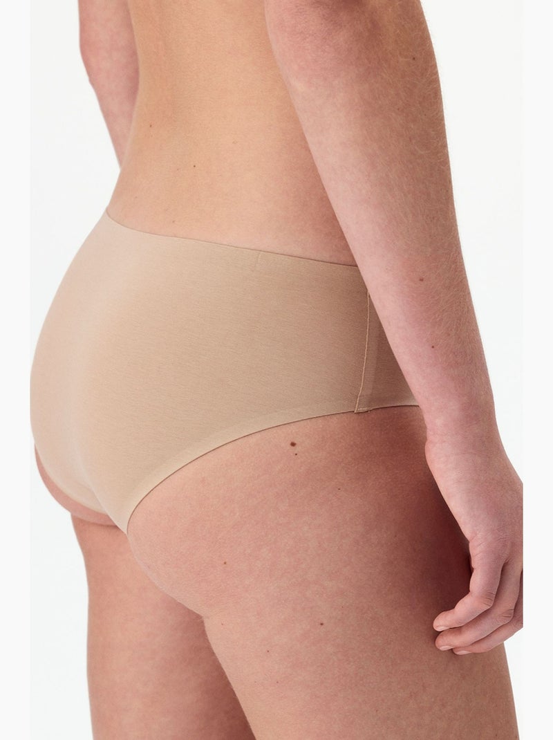 Onzichtbare hours hipster slip penti Klei-beige - Kiabi
