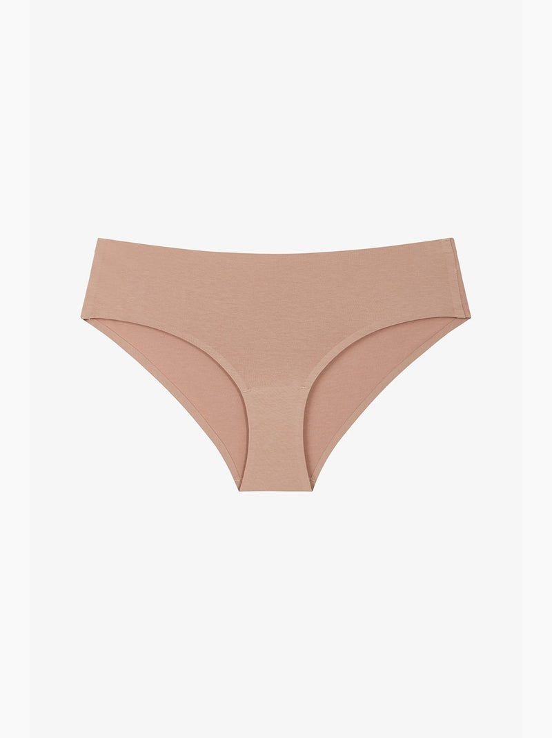Onzichtbare hours hipster slip penti Klei-beige - Kiabi