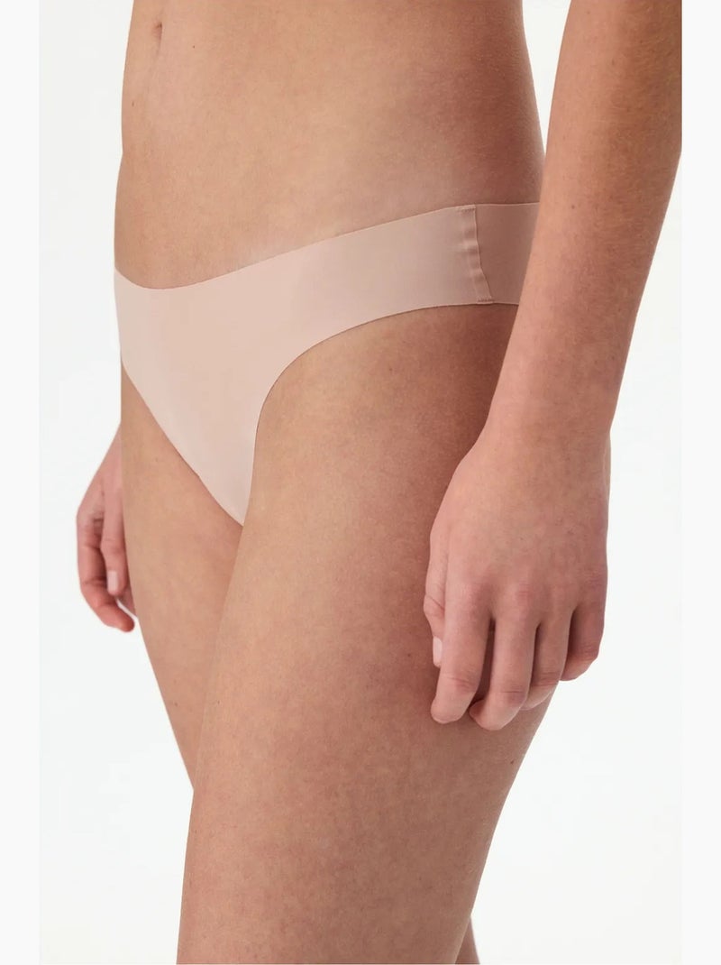 Onzichtbare slip met lasersnit penti Nude - Kiabi