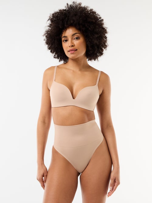 Onzichtbare triangelbeha van microvezel - Kiabi