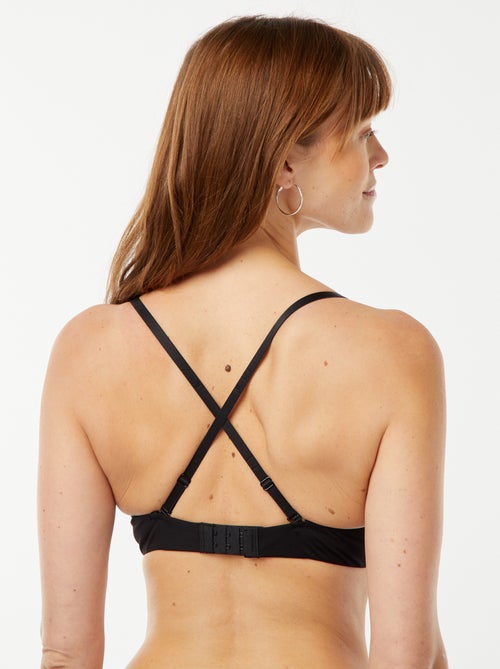 Onzichtbare triangelbeha van microvezel - Kiabi