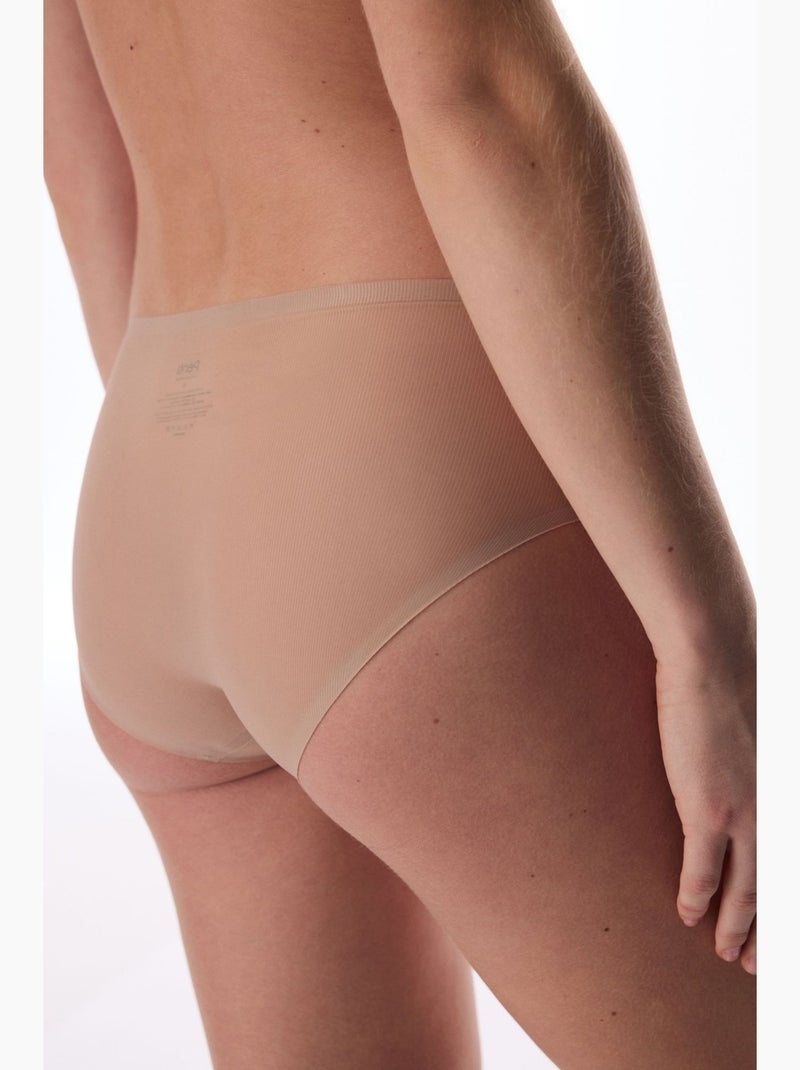 Onzichtbare zerogram hipster slip penti Klei-beige - Kiabi