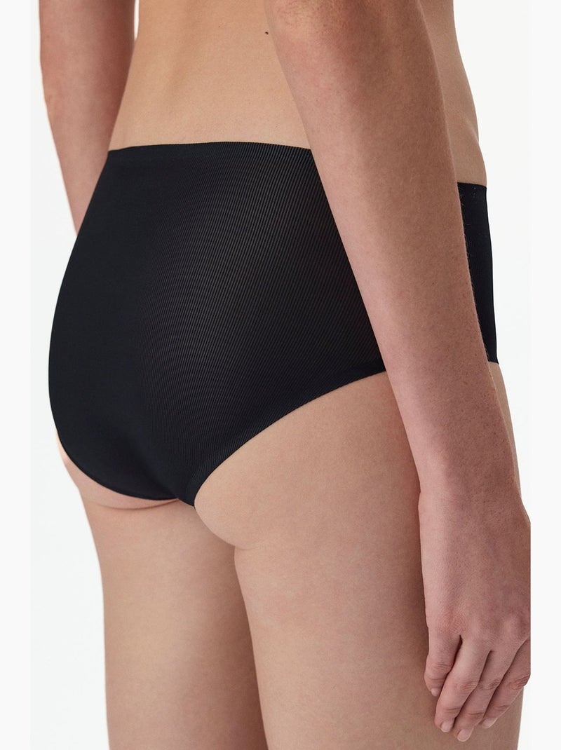 Onzichtbare zerogram hipster slip penti Zwart - Kiabi