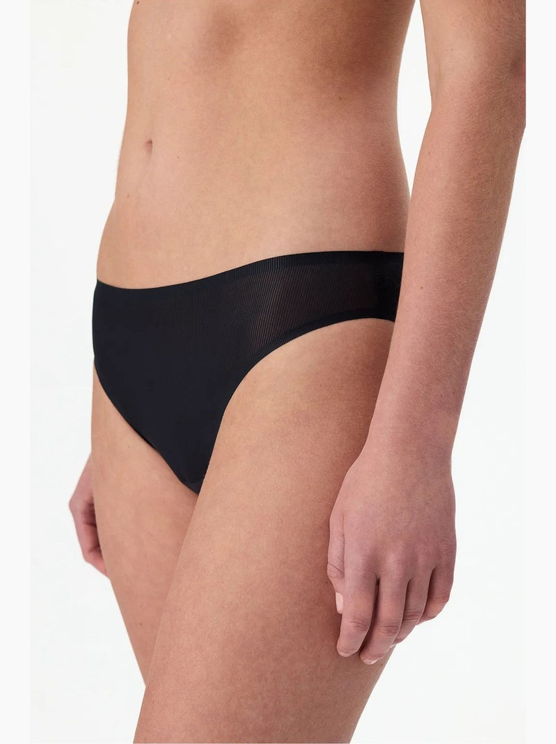 Onzichtbare zerogram slip penti Zwart - Kiabi