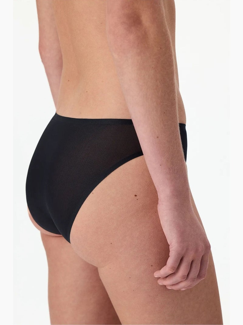 Onzichtbare zerogram slip penti Zwart - Kiabi