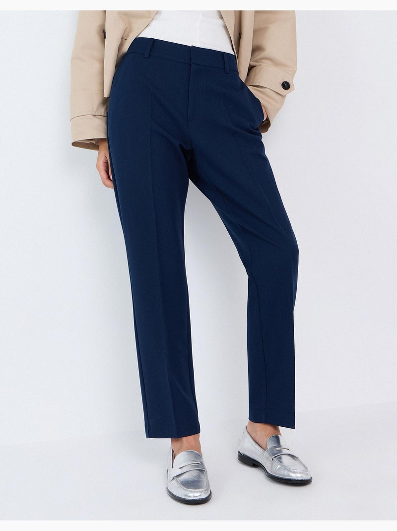 Op maat gemaakte broek, mo fashion Blauw - Kiabi