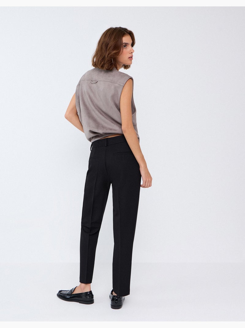Op maat gemaakte broek, mo fashion Zwart - Kiabi
