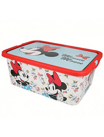 Opbergdoos decoratief 'Minnie' stijl vintage – 13 L – MINNIE
