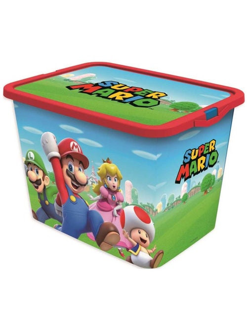Opbergdoos kinderen Click Box 23 L 'Super Mario' Nintendo - STOR - Kiabi Opbergdoos kinderen Click Box 23 L 'Super Mario' Nintendo - STOR - Kiabi