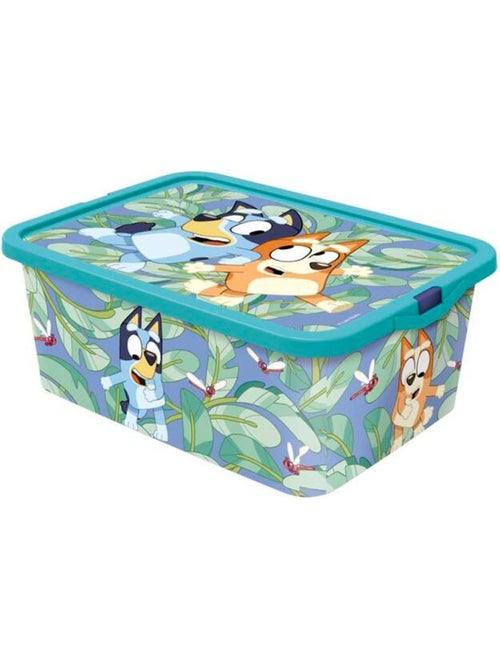 Opbergdoos met deksel Bluey 13 L met sluiting clic STOR - Kiabi