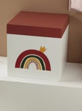 Opbergdoos 'Regenboog' WIT - Kiabi