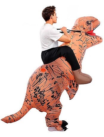 Opblaasbaar dinosauruspak