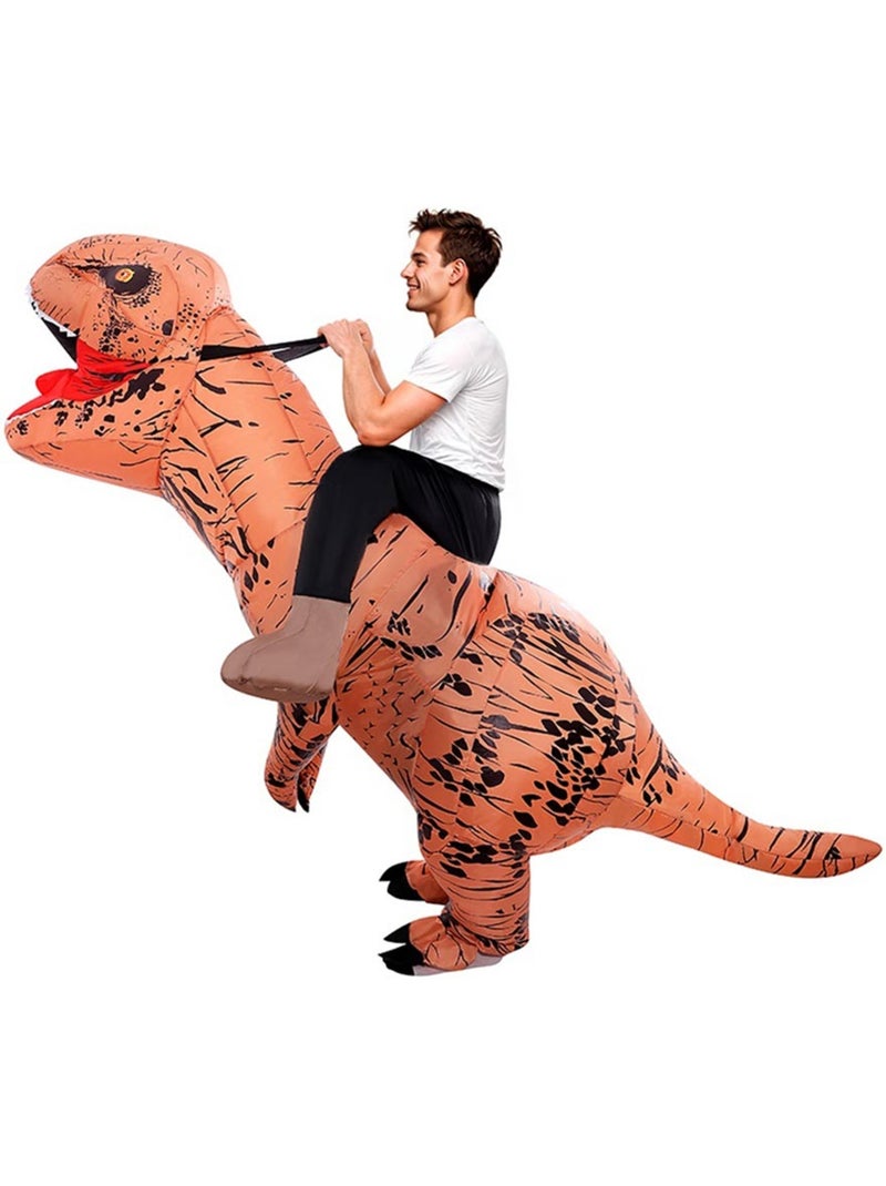 Opblaasbaar dinosauruspak Multicolor - Kiabi