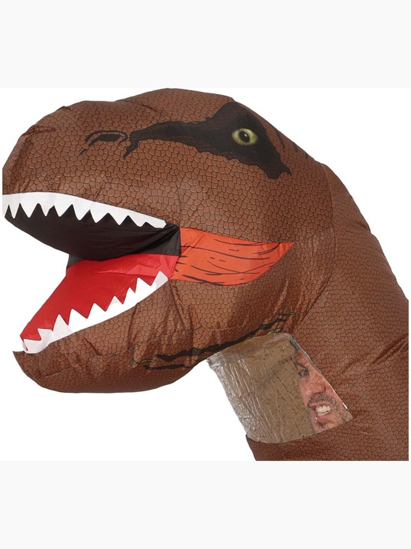Opblaasbaar gigantisch dinosauruspak Multicolor - Kiabi