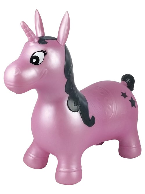 Opblaasbare springunicorn met pluche pak - Kiabi Opblaasbare springunicorn met pluche pak - Kiabi