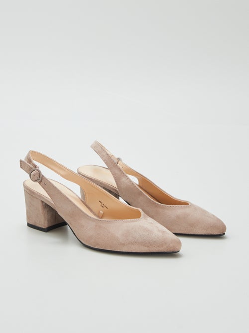 Open pumps met spitse neus - Kiabi