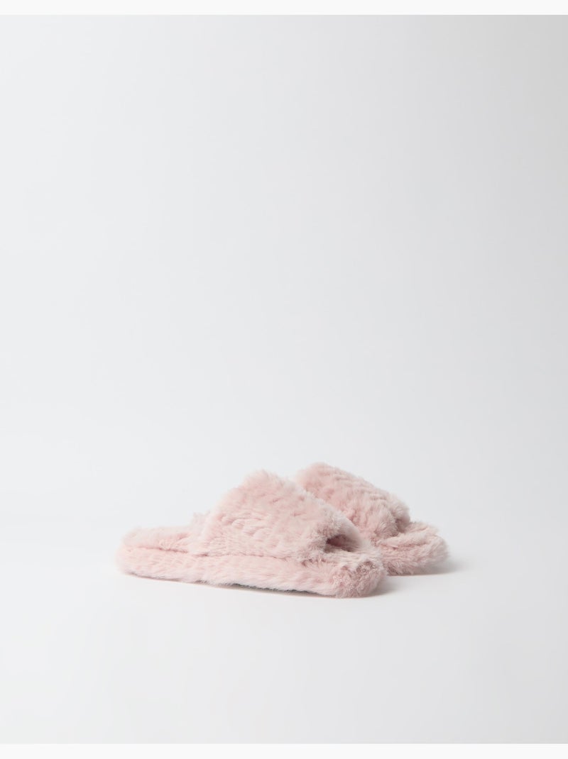 Open room pantoffels, mo fashion Roze - Kiabi