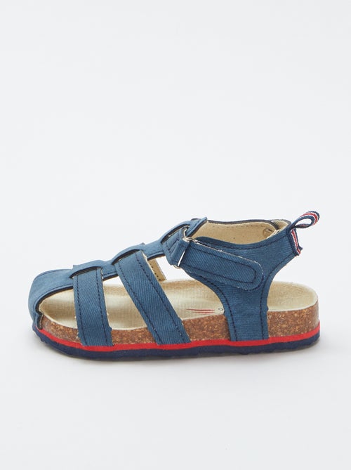 Open sandalen met kurkeffect - Kiabi