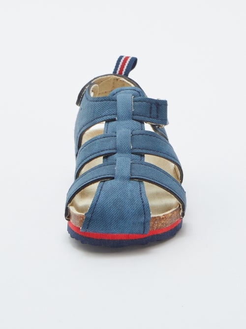 Open sandalen met kurkeffect - Kiabi