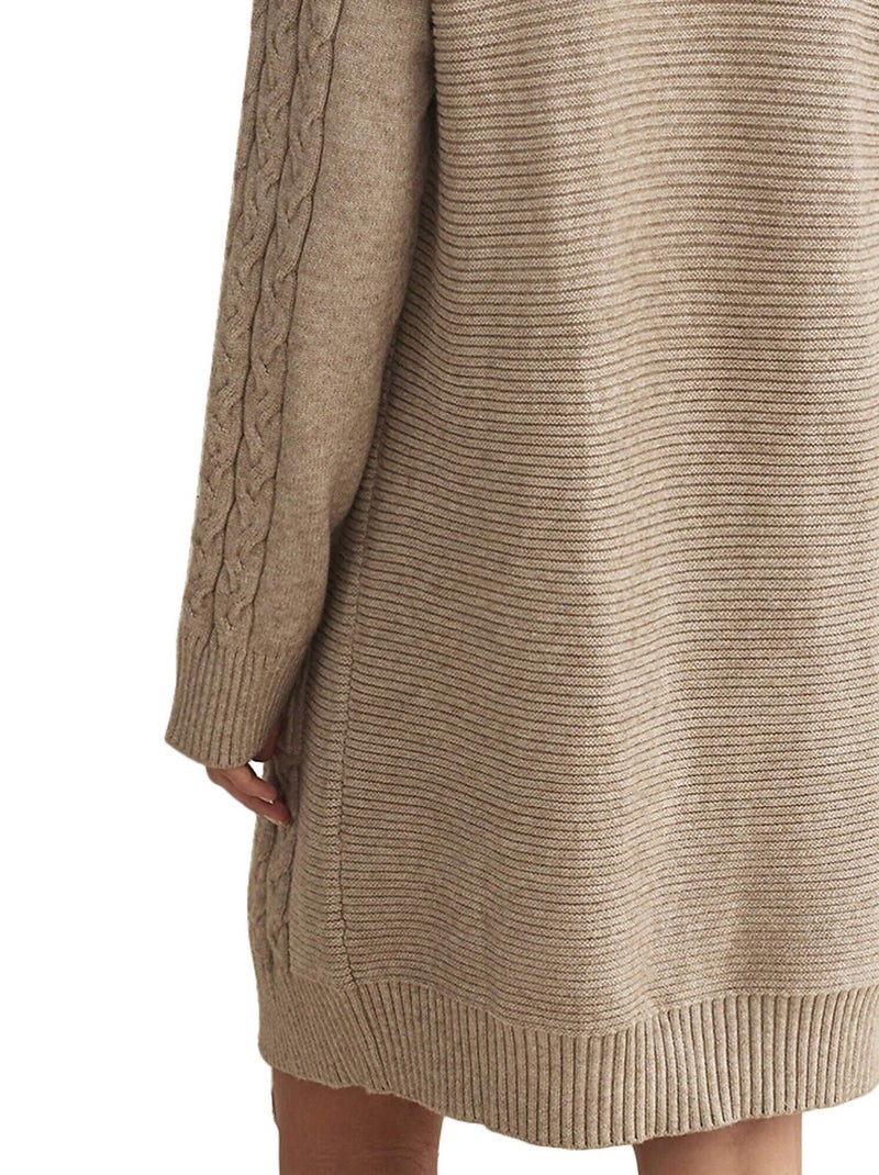 Open vest jas complementos Bruin - Kiabi