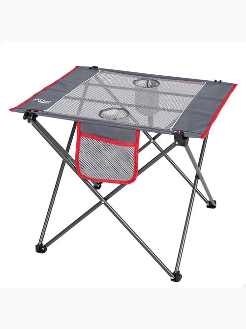 Opklapbare campingtafel met bekerhouder en opbergvak aktive - Kiabi Opklapbare campingtafel met bekerhouder en opbergvak aktive - Kiabi