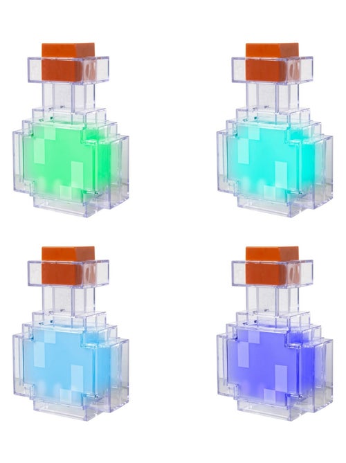 Oplaadbare LED-lamp in flesvorm via usb - 8 kleurmodi 'Roba' - Minecraft - Kiabi Oplaadbare LED-lamp in flesvorm via usb - 8 kleurmodi 'Roba' - Minecraft - Kiabi