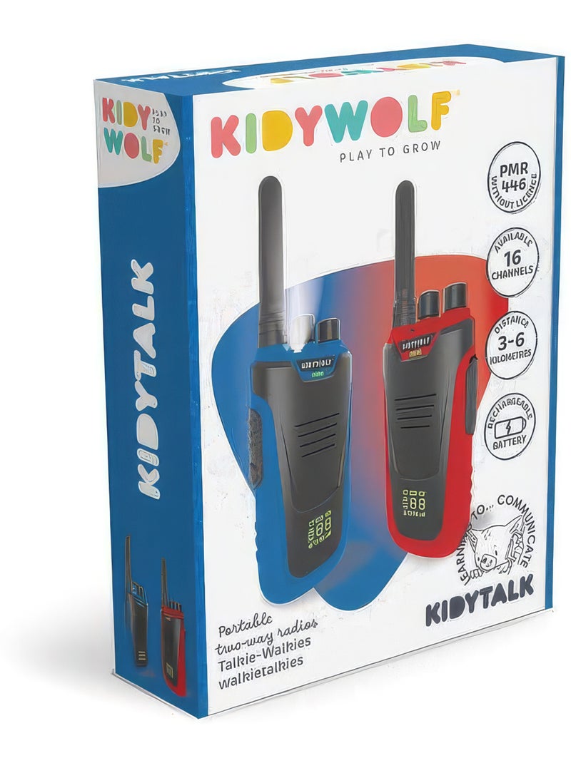 Oplaadbare walkietalkie voor kinderen | kidywolf N.v.t. - Kiabi