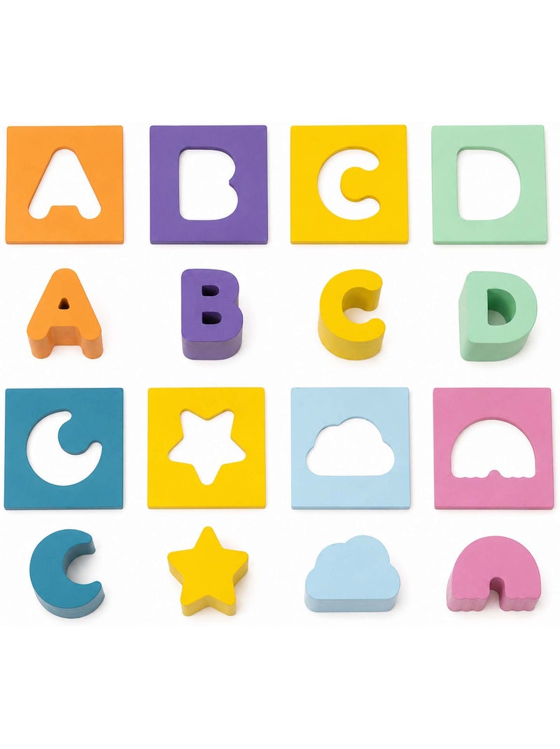 Oppi® | extension kuby lettres et ciel pour boîte à formes montessori Multicolore - Kiabi