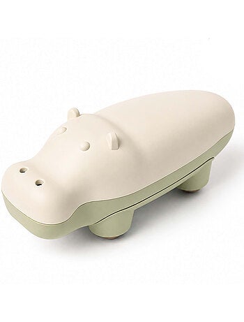 Oppi® | jouet de bain bébé massage et aspergeur d'eau kaba hippopotame