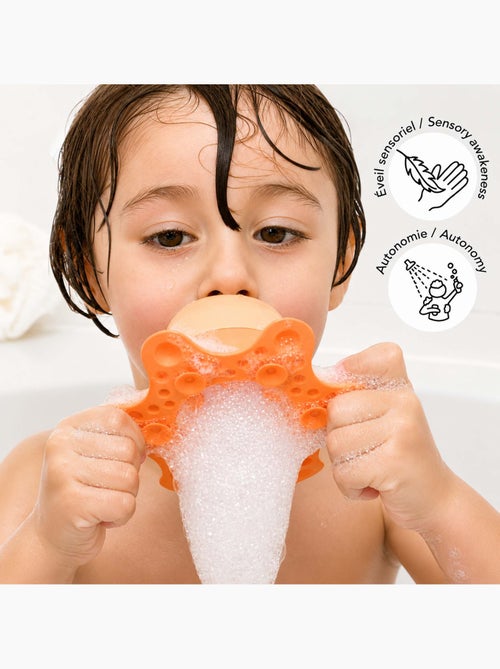 Oppi® | jouet de bain bébé mousse et douche de pluie poulpe tako - Kiabi