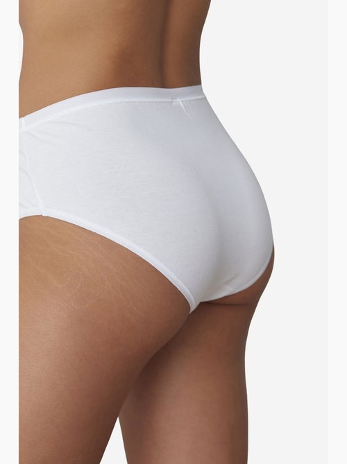 Optik fresh basic cover coton taille haute slip penti - Kiabi