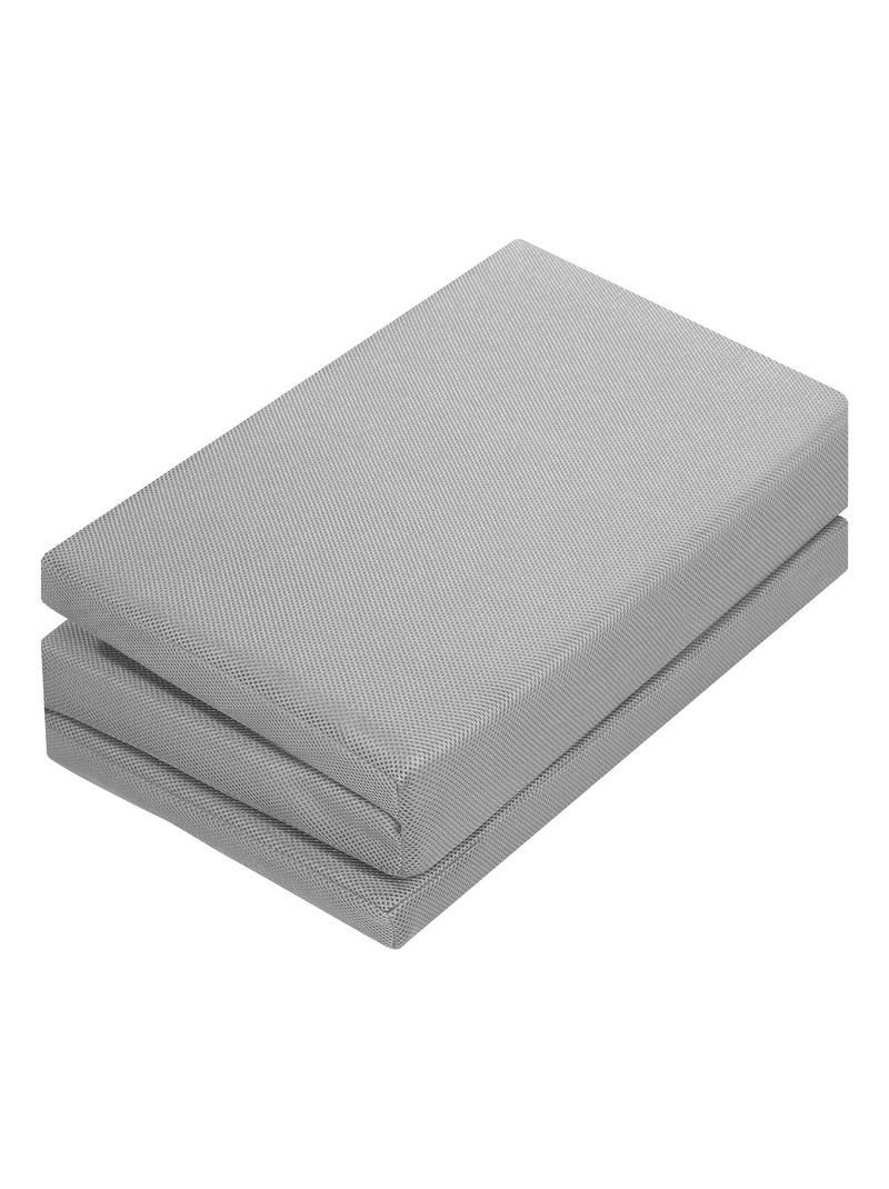 Opvouwbaar ademend reismatras + draagtas 'Safe asleep®' ROBA Grijs - Kiabi
