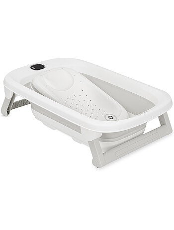 Opvouwbaar babybadje lionelo babybubble met thermometer - 2 verstelbare hoogtes