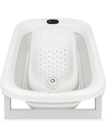 Opvouwbaar babybadje lionelo babybubble met thermometer - 2 verstelbare hoogtes