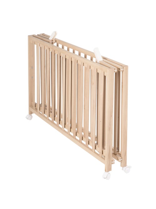 Opvouwbaar babybed 60 x 120 met wieltjes en in hoogte verstelbaar 'Fold Up' ROBA - Kiabi