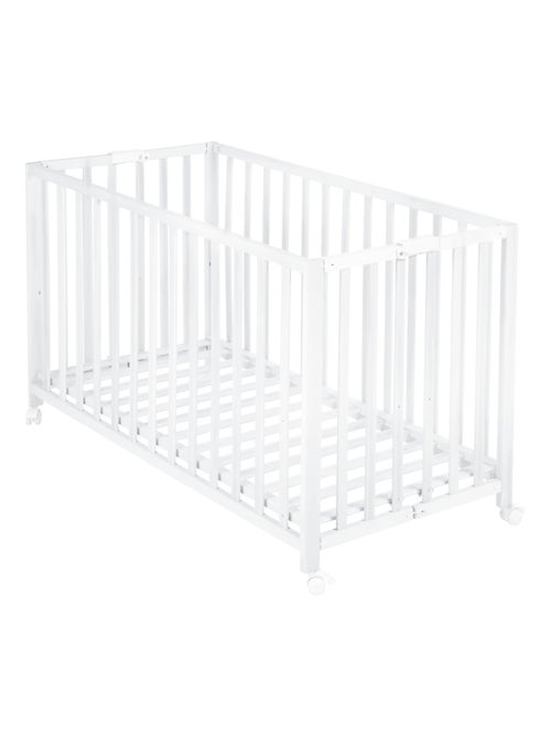 Opvouwbaar babybed 60 x 120 met wieltjes en in hoogte verstelbaar 'fold up' roba - Kiabi