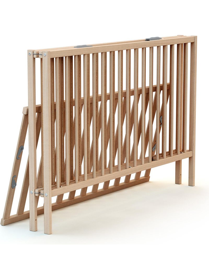 Opvouwbaar kinderbed in hout flex Hazelnootbruin - Kiabi