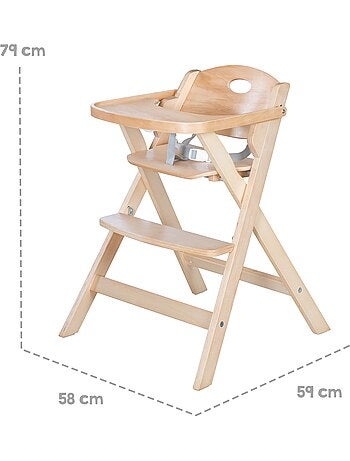 Opvouwbare kinderstoel met afneembaar eetblad 'Fold Up Smart' ROBA
