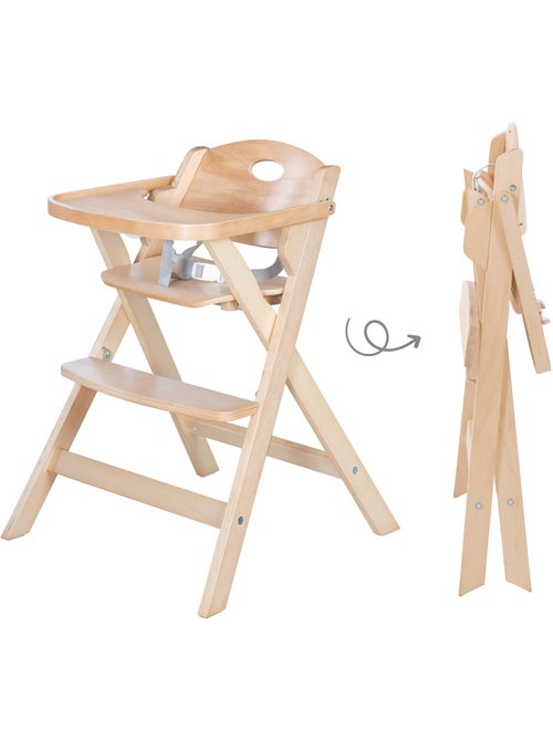 Opvouwbare kinderstoel met afneembaar eetblad 'Fold Up Smart' ROBA - Kiabi Opvouwbare kinderstoel met afneembaar eetblad 'Fold Up Smart' ROBA - Kiabi