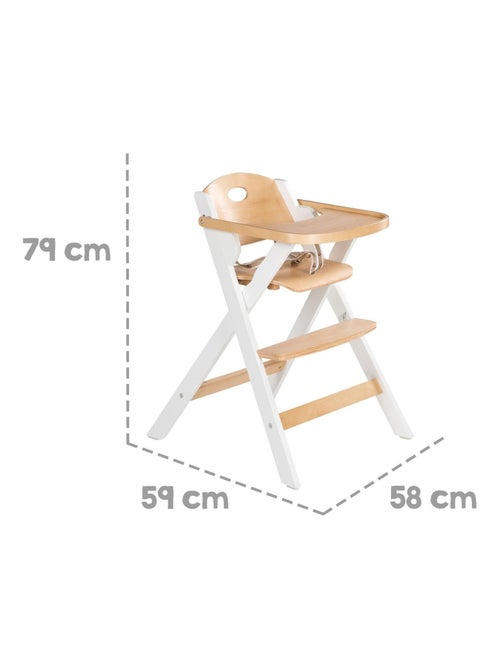 Opvouwbare kinderstoel met afneembaar eetblad 'fold up smart' roba - Kiabi Opvouwbare kinderstoel met afneembaar eetblad 'fold up smart' roba - Kiabi