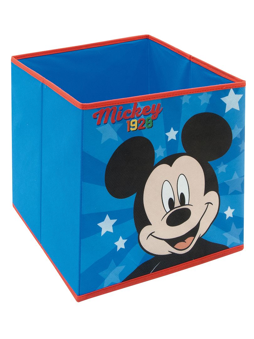 Opvouwbare opbergkubus 'Mickey' blauw - Kiabi