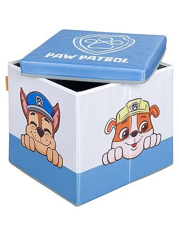 Opvouwbare opbergpoef in kubusvorm voor kinderen 'PAW Patrol' ROBA