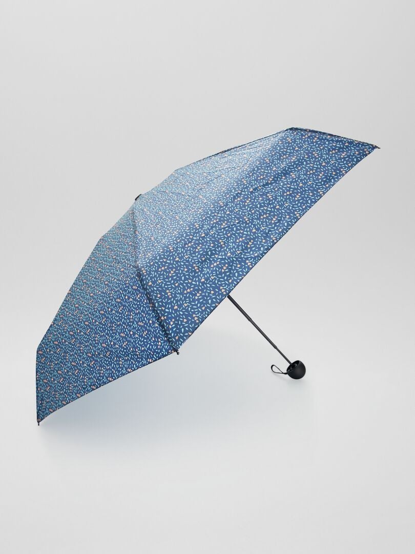 Opvouwbare paraplu print - BLAUW - Kiabi - 8.00€