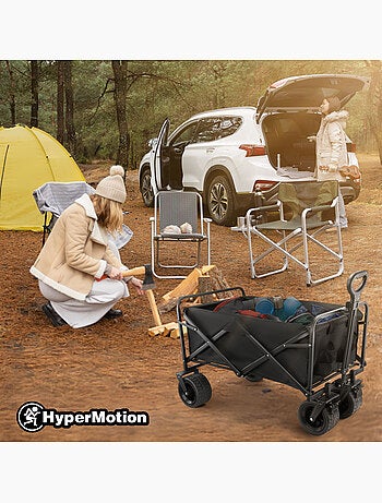 Opvouwbare transportkar hypermotion 100 l – tot 120 kg