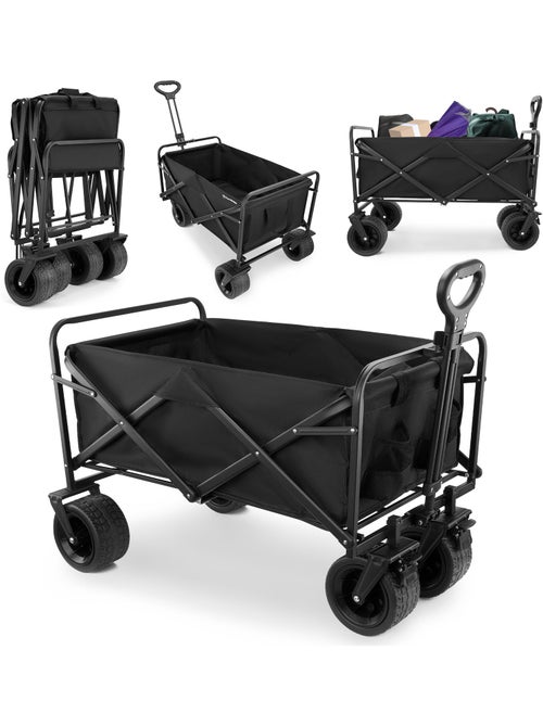 Opvouwbare transportkar hypermotion 100 l – tot 120 kg - Kiabi Opvouwbare transportkar hypermotion 100 l – tot 120 kg - Kiabi